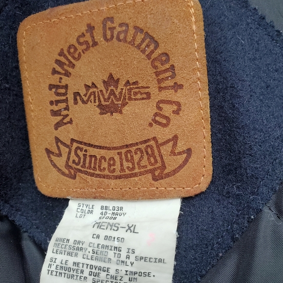 Mid-West Garment co. Vintage  Letterman jacket - Picture 2 of 8